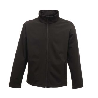   Regatta vízlepergető 2 rétegű sztrecs softshell dzseki, RETRA680, Black/Black-XL