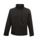 Regatta vízlepergető 2 rétegű sztrecs softshell dzseki, RETRA680, Black/Black-XL