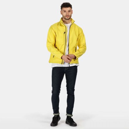 Regatta RETRA688 férfi softshell dzseki, Bright Yellow/Black