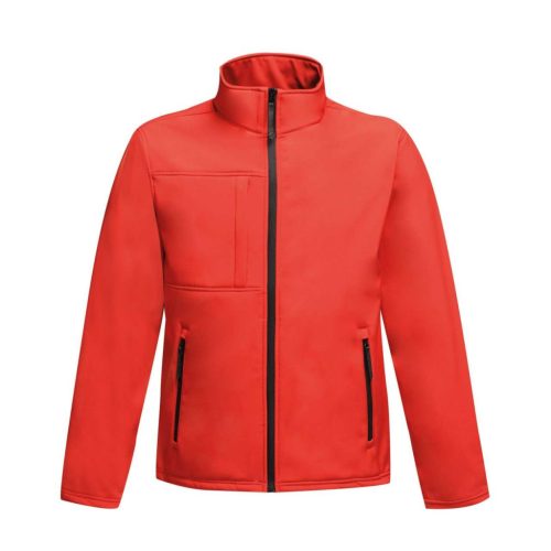Regatta OCTAGON II férfi 3 rétegű softshell dzseki, RETRA688, Classic Red/Black-S