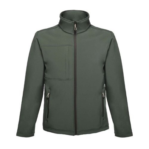 Regatta OCTAGON II férfi 3 rétegű softshell dzseki, RETRA688, Dk Spruce/Black-S