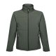 Regatta OCTAGON II férfi 3 rétegű softshell dzseki, RETRA688, Dk Spruce/Black-S