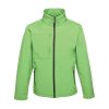 Regatta OCTAGON II férfi 3 rétegű softshell dzseki, RETRA688, Extreme Green/Black-S