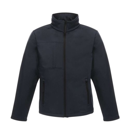 Regatta OCTAGON II férfi 3 rétegű softshell dzseki, RETRA688, Navy/Seal Grey-M