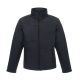 Regatta OCTAGON II férfi 3 rétegű softshell dzseki, RETRA688, Navy/Seal Grey-XS