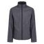 Regatta OCTAGON II férfi 3 rétegű softshell dzseki, RETRA688, Seal Grey/Black-L