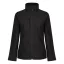 Regatta OCTAGON II Női 3 rétegű softshell dzseki, RETRA689, Black/Black-XL