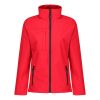 Regatta OCTAGON II Női 3 rétegű softshell dzseki, RETRA689, Classic Red/Black-S