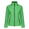 Regatta OCTAGON II Női 3 rétegű softshell dzseki, RETRA689, Extreme Green/Black-S
