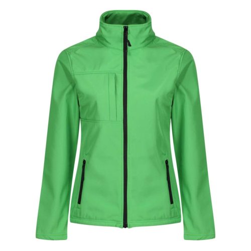 Regatta OCTAGON II Női 3 rétegű softshell dzseki, RETRA689, Extreme Green/Black-XL