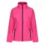 Regatta OCTAGON II Női 3 rétegű softshell dzseki, RETRA689, Hot Pink/Black-3XL