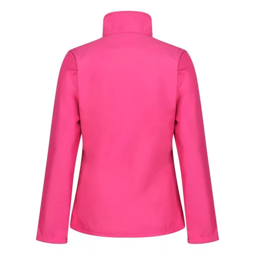 Regatta OCTAGON II Női 3 rétegű softshell dzseki, RETRA689, Hot Pink/Black-3XL