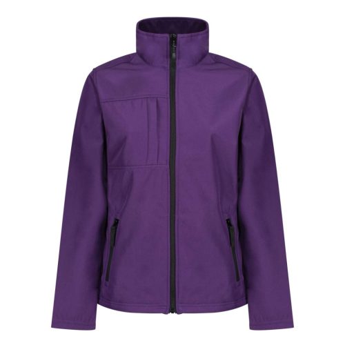 Regatta OCTAGON II Női 3 rétegű softshell dzseki, RETRA689, Majestic Purple/Black-L