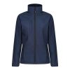 Regatta OCTAGON II Női 3 rétegű softshell dzseki, RETRA689, Navy/Seal Grey-3XL