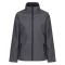 Regatta OCTAGON II Női 3 rétegű softshell dzseki, RETRA689, Seal Grey/Black-L