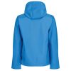 Regatta levehető kapucnis, 3 rétegű férfi softshell kabát, RETRA701, French Blue/Navy-S