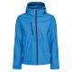 Regatta levehető kapucnis, 3 rétegű férfi softshell kabát, RETRA701, French Blue/Navy-XL