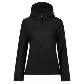   Regatta levehető kapucnis, 3 rétegű Női softshell dzseki, RETRA702, Black/Black-10