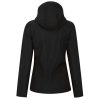 Regatta levehető kapucnis, 3 rétegű Női softshell dzseki, RETRA702, Black/Black-10