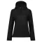 Regatta levehető kapucnis, 3 rétegű Női softshell dzseki, RETRA702, Black/Black-16