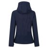 Regatta levehető kapucnis, 3 rétegű Női softshell dzseki, RETRA702, Navy/French Blue-10