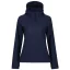Regatta levehető kapucnis, 3 rétegű Női softshell dzseki, RETRA702, Navy/Navy-14