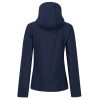 Regatta levehető kapucnis, 3 rétegű Női softshell dzseki, RETRA702, Navy/Navy-16