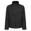 Regatta unisex softshell dzseki, RETRA728, Black/Black-3XL