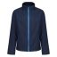 Regatta unisex softshell dzseki, RETRA728, Navy/French Blue-2XL