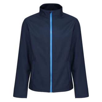   Regatta unisex softshell dzseki, RETRA728, Navy/French Blue-S
