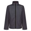 Regatta unisex softshell dzseki, RETRA728, Seal Grey/Black-S