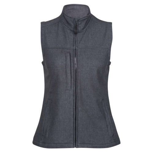 Regatta FLUX softshell Női mellény, RETRA790, Marl Grey/Black-XS