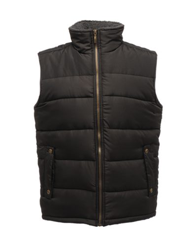 Regatta ALTOONA steppelt vízlepergető férfi mellény, RETRA806, Black-S