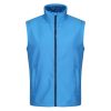 Regatta sztreccses férfi softshell mellény, RETRA844, French Blue/Navy-S