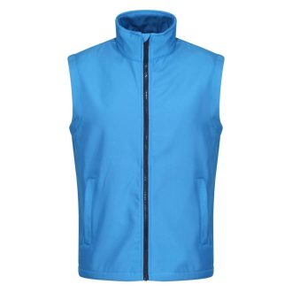   Regatta sztreccses férfi softshell mellény, RETRA844, French Blue/Navy-S