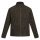 Regatta THORNLY marl férfi cipzáros polár pulóver, RETRF603, Dark Khaki Marl-S