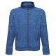 Regatta THORNLY marl férfi cipzáros polár pulóver, RETRF603, Navy Marl-XL