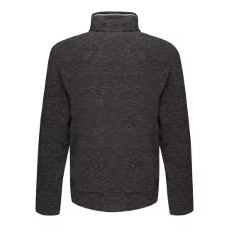   Regatta THORNLY marl férfi cipzáros polár pulóver, RETRF603, Seal Grey Marl-S