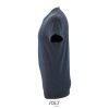REGENT FIT környakas testhez álló férfi póló, SOL'S SO00553, Heather Denim-XL