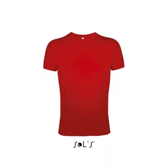   REGENT FIT környakas testhez álló férfi póló, SOL'S SO00553, Red-XS