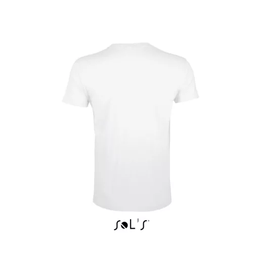 REGENT FIT környakas testhez álló férfi póló, SOL'S SO00553, White-2XL