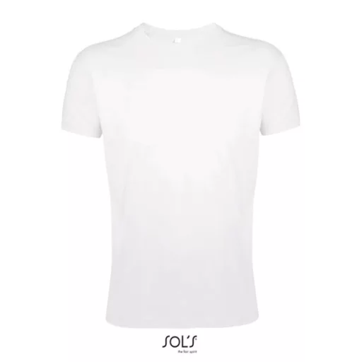 REGENT FIT környakas testhez álló férfi póló, SOL'S SO00553, White-M