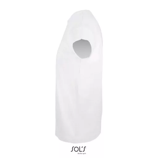 REGENT FIT környakas testhez álló férfi póló, SOL'S SO00553, White-XL