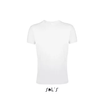   REGENT FIT környakas testhez álló férfi póló, SOL'S SO00553, White-XS