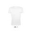 REGENT FIT környakas testhez álló férfi póló, SOL'S SO00553, White-XS