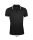 PASADENA férfi galléros póló kontrasztos csíkokkal, SOL'S SO00577, Black/White-2XL