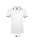 PASADENA férfi galléros póló kontrasztos csíkokkal, SOL'S SO00577, White/Navy-XL