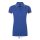 PASADENA Női galléros póló kontrasztos csíkokkal, SOL'S SO00578, Royal Blue/Neon Coral-L