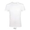 IMPERIAL keskeny szabású rövid ujjú férfi póló, SOL'S SO00580, White-S