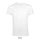 IMPERIAL keskeny szabású rövid ujjú férfi póló, SOL'S SO00580, White-S
